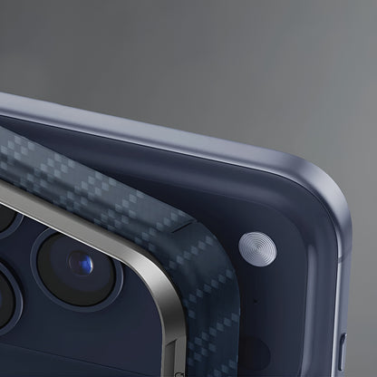MagSafe-kotelo Apple iPhone 17 Pro Maxille, UNIQ, Keva MagClick, Tummansininen