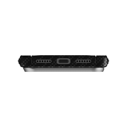 MagSafe-kotelo Apple iPhone 17 Pro Maxille, UNIQ, Keva MagClick, Tummanharmaa