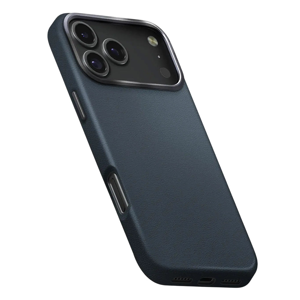 Kotelo Apple iPhone 17 Pro Maxille, UNIQ, Lyden Leatherette, Sininen