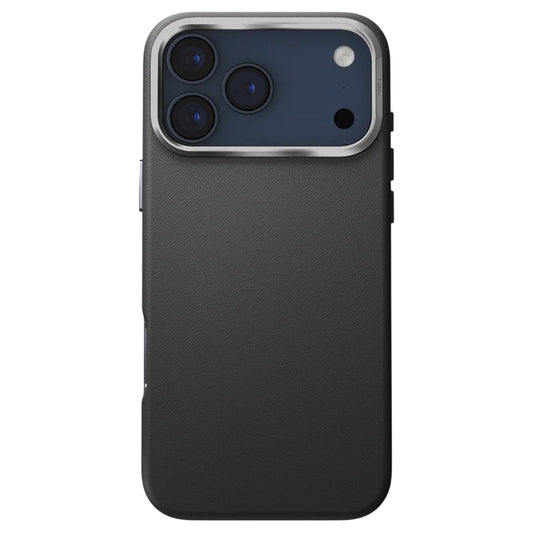 Kotelo Apple iPhone 17 Pro Maxille, UNIQ, Lyden Leatherette, Musta