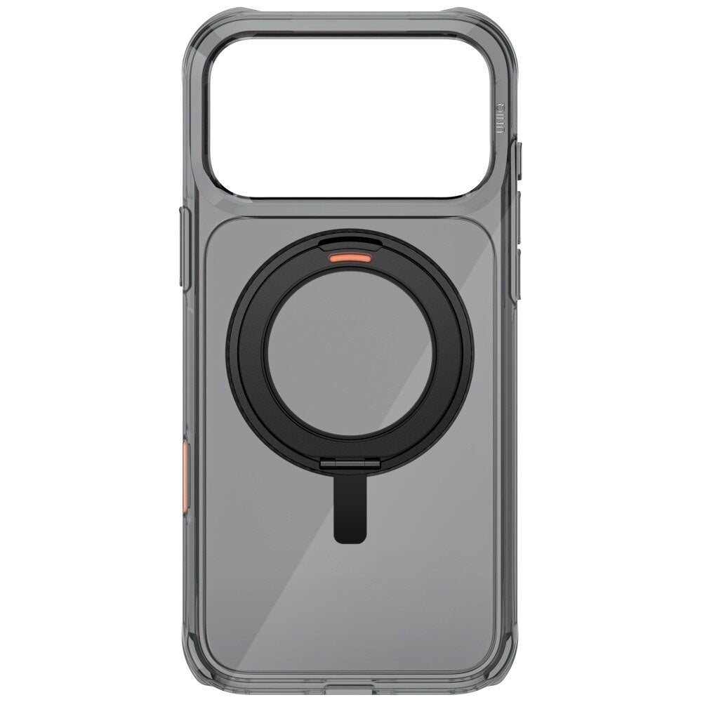 Kotelo Apple iPhone 17 Pro Maxille, UNIQ, Swivix, Musta