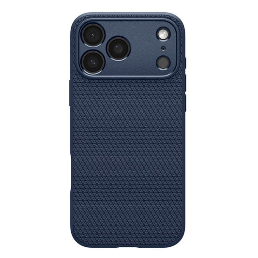 Kotelo Apple iPhone 17 Prolle, Spigen, Liquid Air, Tummansininen