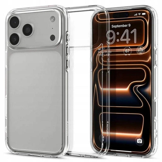 Kotelo Apple iPhone 17 Prolle, Spigen, Ultra Hybrid, Läpinäkyvä
