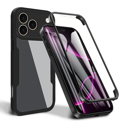 Kotelo Apple iPhone 17 Prolle, Techsuit, ColorVerse 360, Musta