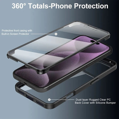 Kotelo Apple iPhone 17 Prolle, Techsuit, ColorVerse 360, Musta