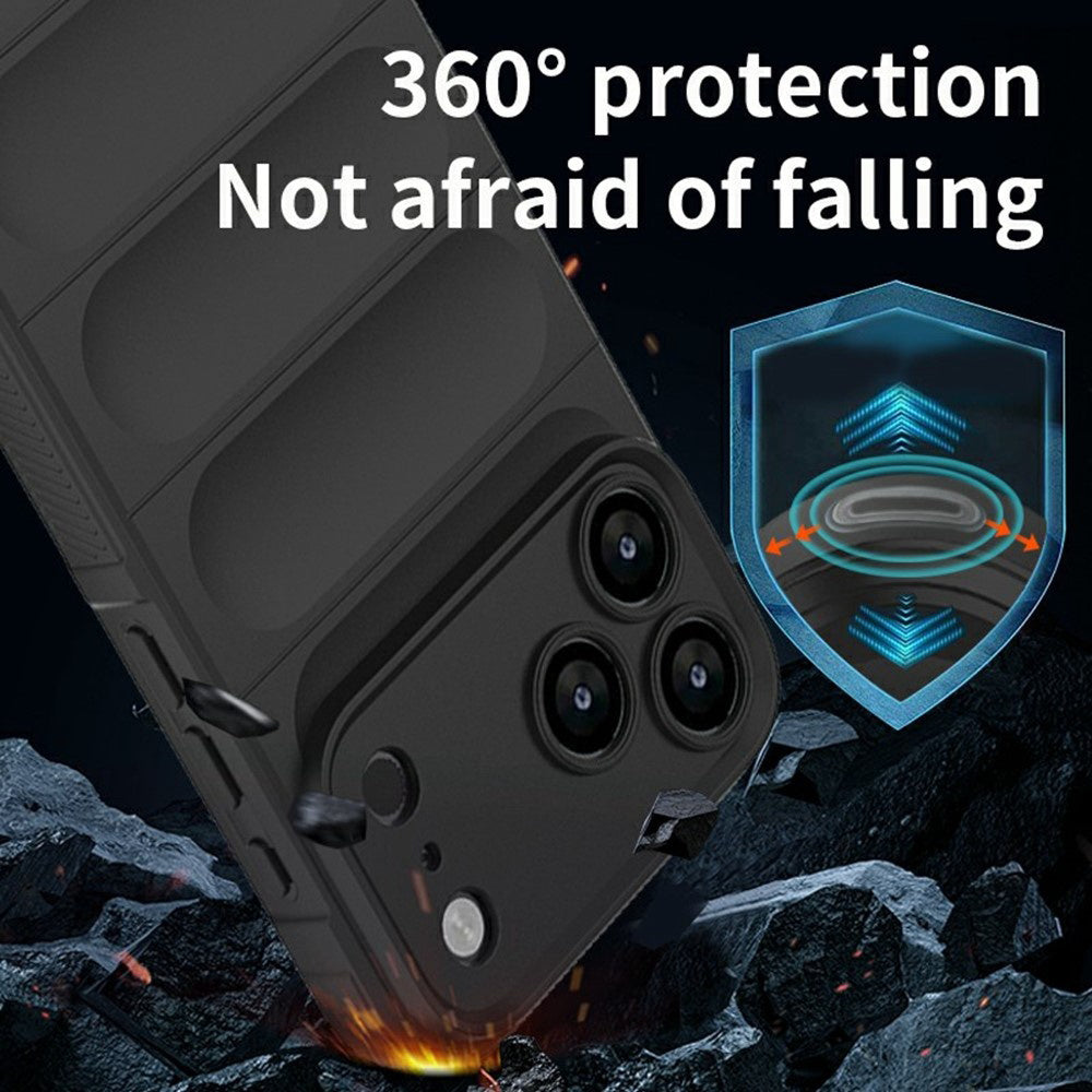 Kotelo Apple iPhone 17 Prolle, Techsuit, Magic Shield, Punainen