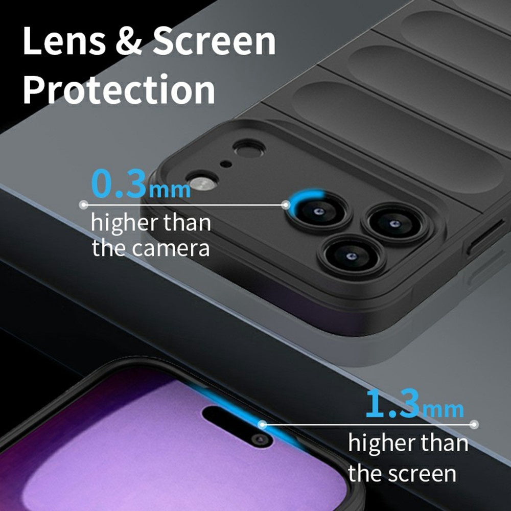 Kotelo Apple iPhone 17 Prolle, Techsuit, Magic Shield, Punainen
