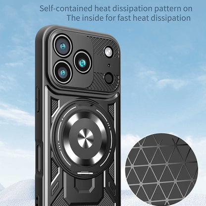 Suojakotelo Apple iPhone 17 Prolle, Techsuit, RuggedCam, Musta