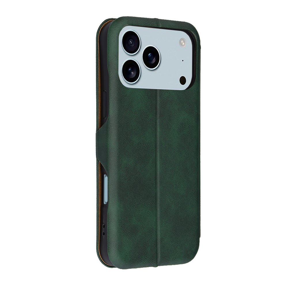 Kotelo Apple iPhone 17 Prolle, Techsuit, Safe Wallet Plus, Vihreä