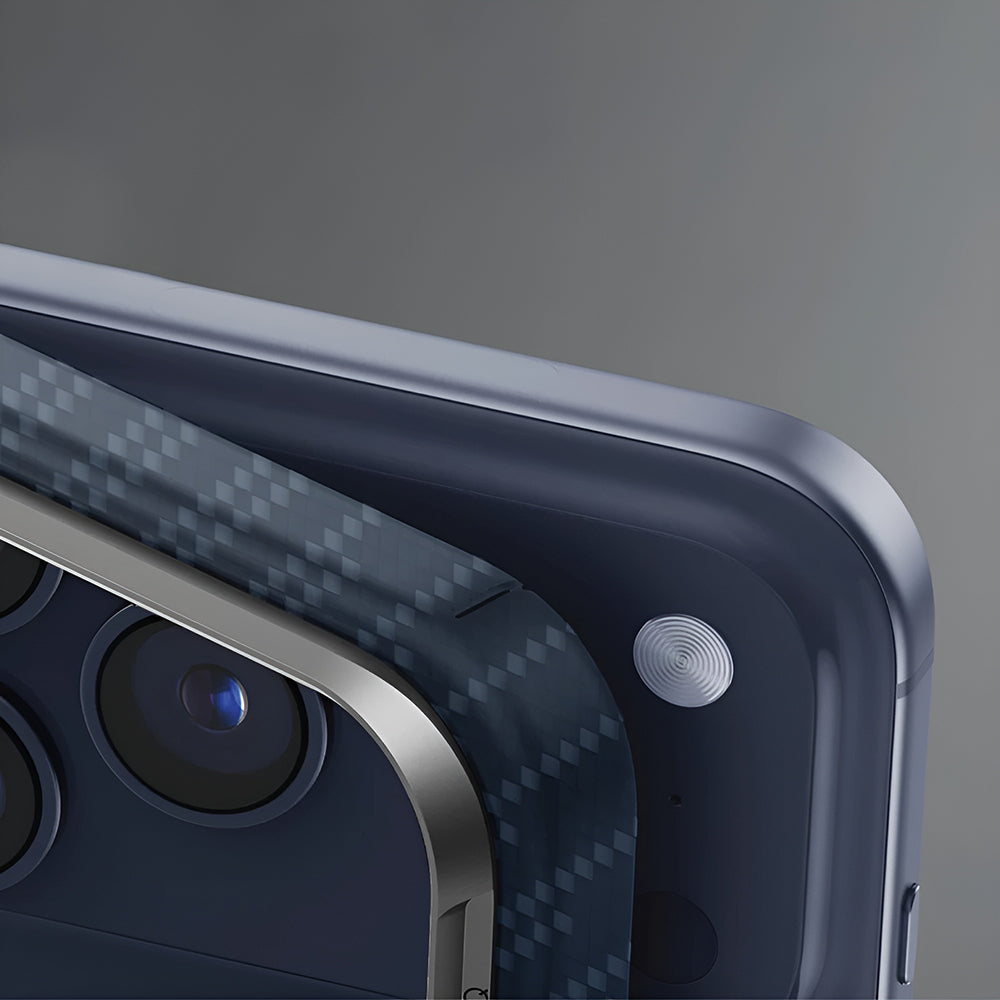 MagSafe-kotelo Apple iPhone 17 Prolle, UNIQ, Keva MagClick, Tummansininen