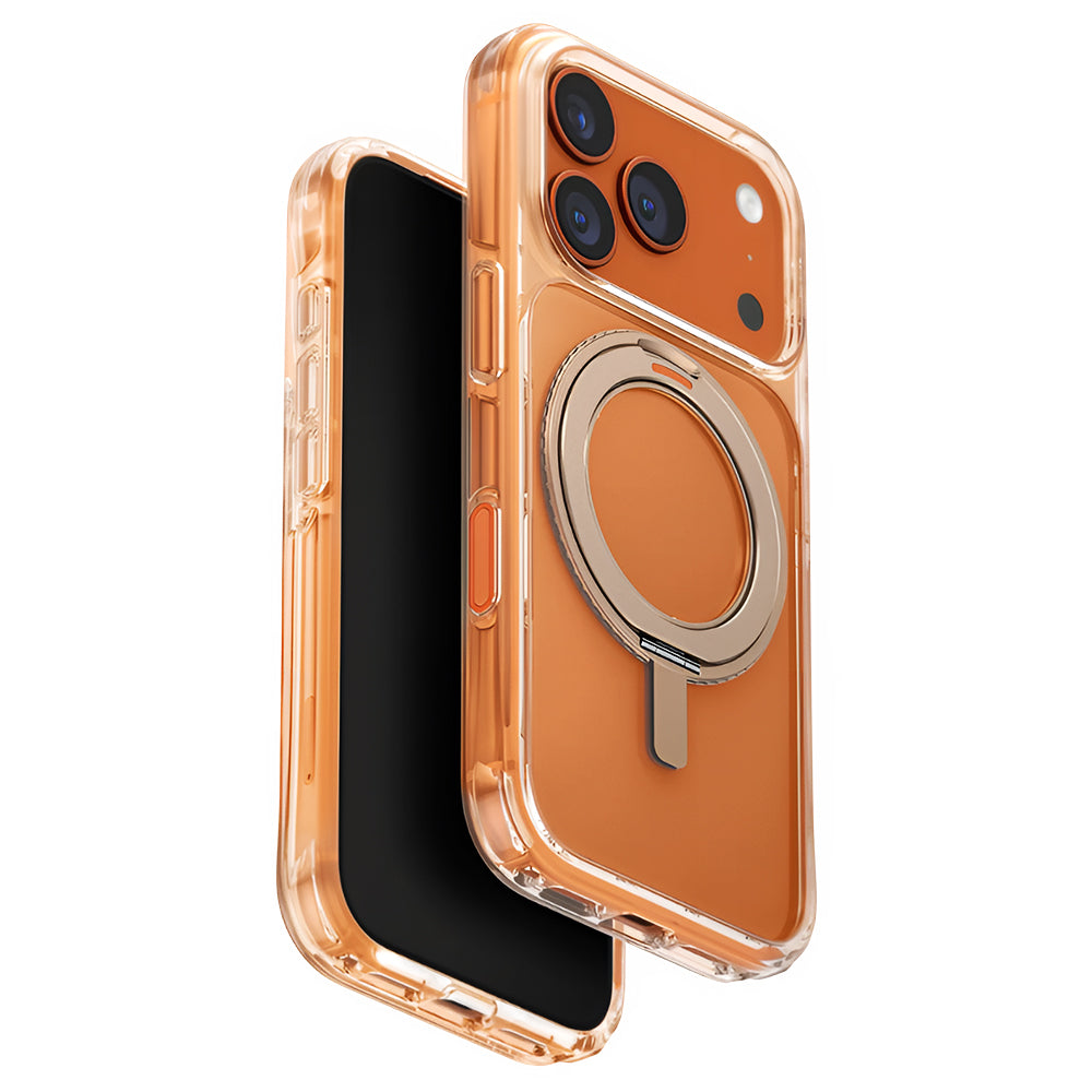 Kotelo Apple iPhone 17 Prolle, UNIQ, Swivix, Kultainen