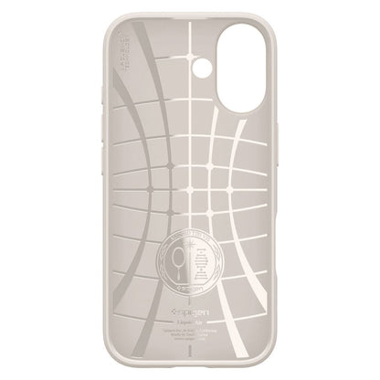 Kotelo Apple iPhone 17:lle, Spigen, Liquid Air, Beige
