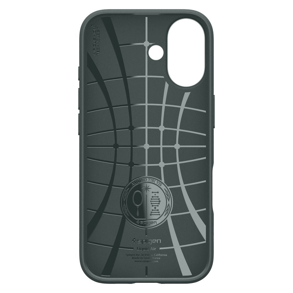 Suojakotelo Apple iPhone 17:lle, Spigen, Liquid Air, Vihreä