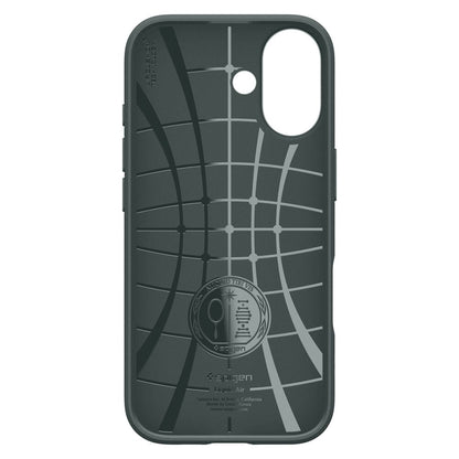 Suojakotelo Apple iPhone 17:lle, Spigen, Liquid Air, Vihreä