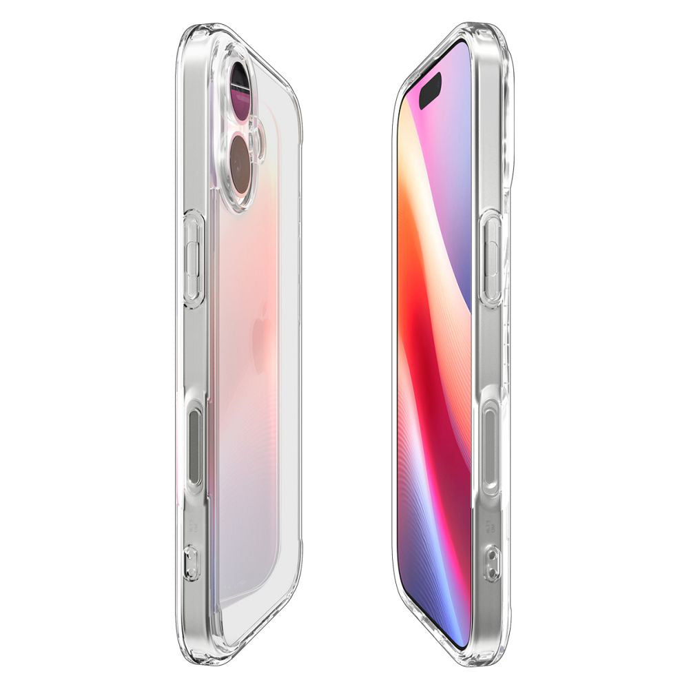 Kotelo Apple iPhone 17:lle, Spigen, Ultra Hybrid, Läpinäkyvä