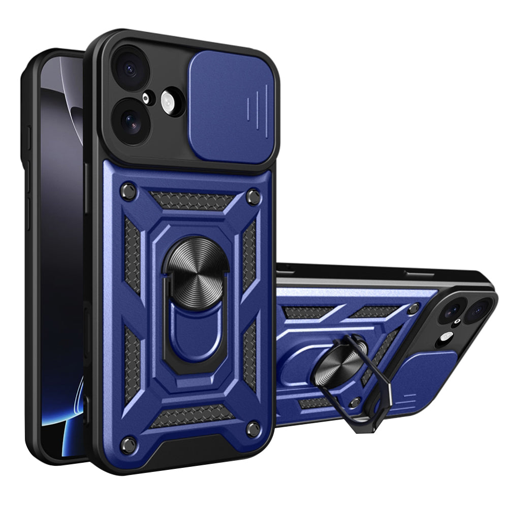 Kotelo Apple iPhone 17:lle, Techsuit, CamShield, Sininen