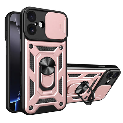 Kotelo Apple iPhone 17:lle, Techsuit, CamShield, Pinkki