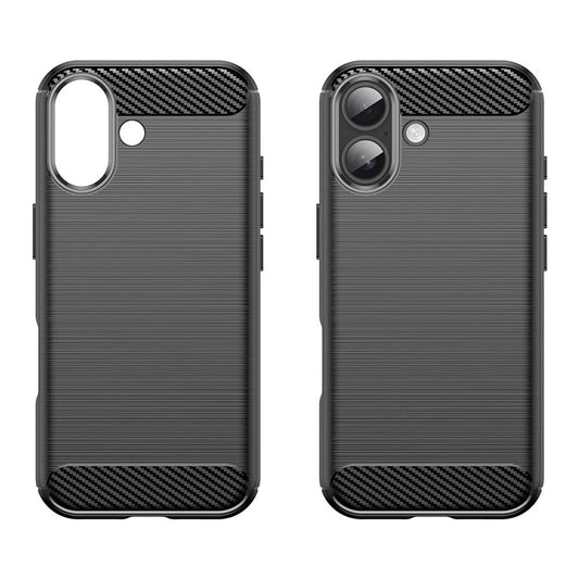 Suojakotelo Apple iPhone 17:lle, Techsuit, Hiili, Musta