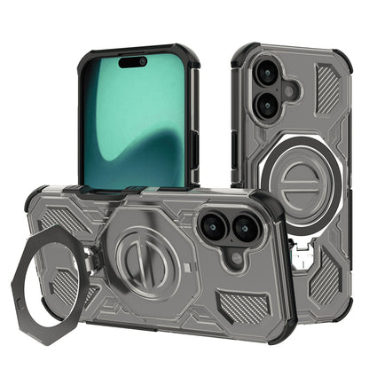 Kotelo Apple iPhone 17:lle, Techsuit, Carbon Shield Pro, Vaaleanmusta