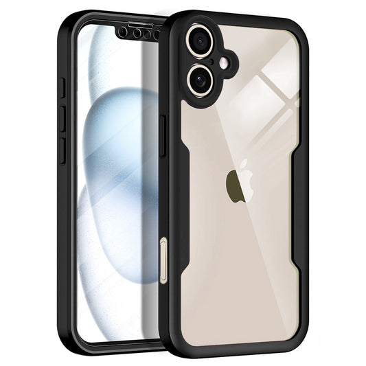 Kotelo Apple iPhone 17:lle, Techsuit, ColorVerse 360, Musta