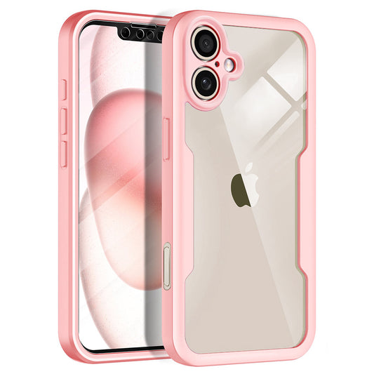 Kotelo Apple iPhone 17:lle, Techsuit, ColorVerse 360, Vaaleanpunainen