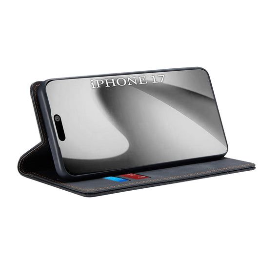 Kotelo Apple iPhone 17:lle, Techsuit, Confy, Musta
