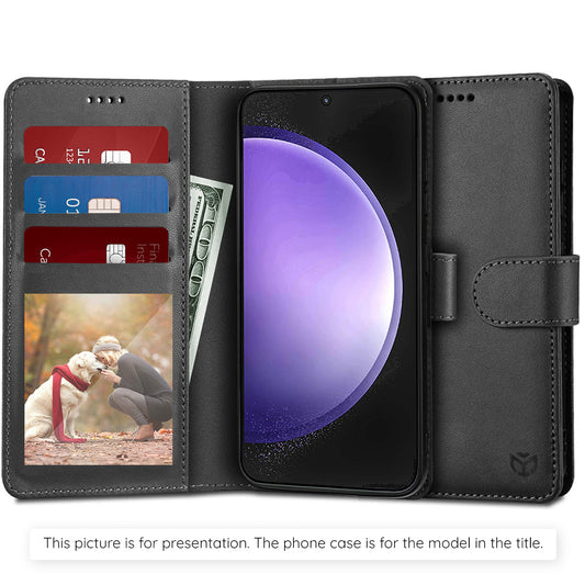 Kotelo Apple iPhone 17:lle, Techsuit, Diary Book, Musta