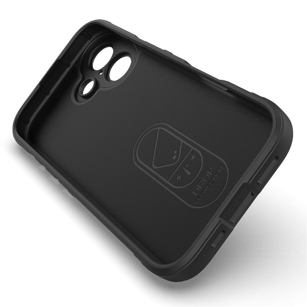 Kotelo Apple iPhone 17:lle, Techsuit, Magic Shield, Musta