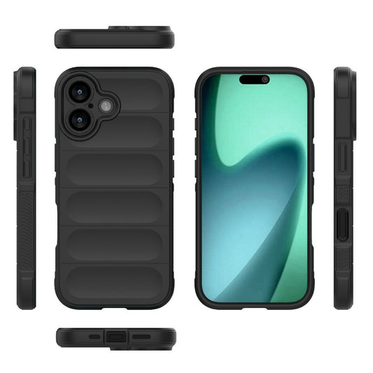 Kotelo Apple iPhone 17:lle, Techsuit, Magic Shield, Musta