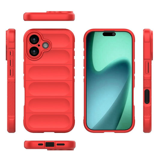 Kotelo Apple iPhone 17:lle, Techsuit, Magic Shield, Punainen