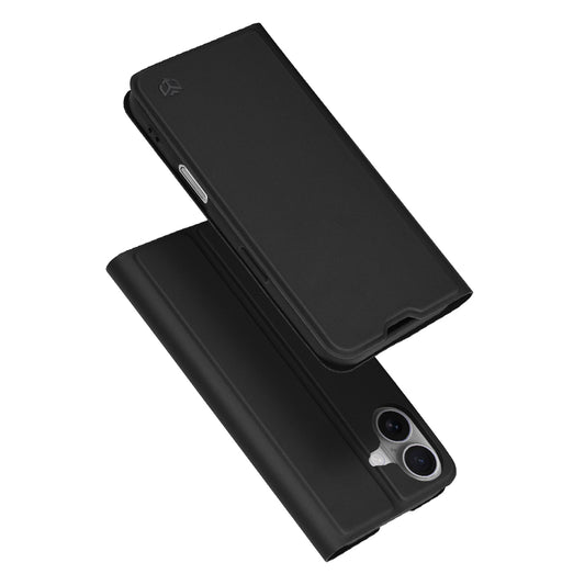 Kotelo Apple iPhone 17:lle, Techsuit, Magskin Book, Musta