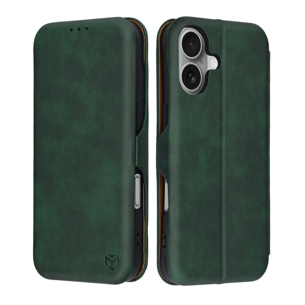 Kotelo Apple iPhone 17:lle, Techsuit, Safe Wallet Plus, Vihreä