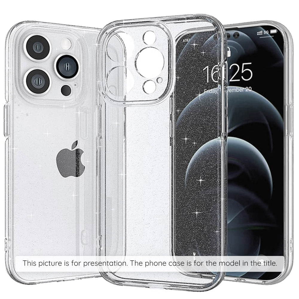 Kotelo Apple iPhone 17:lle, Techsuit, SparkleSkin, Läpinäkyvä