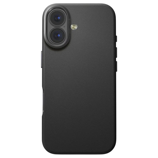 Kuori Apple iPhone 17:lle, UNIQ, Lyden Leatherette, Musta