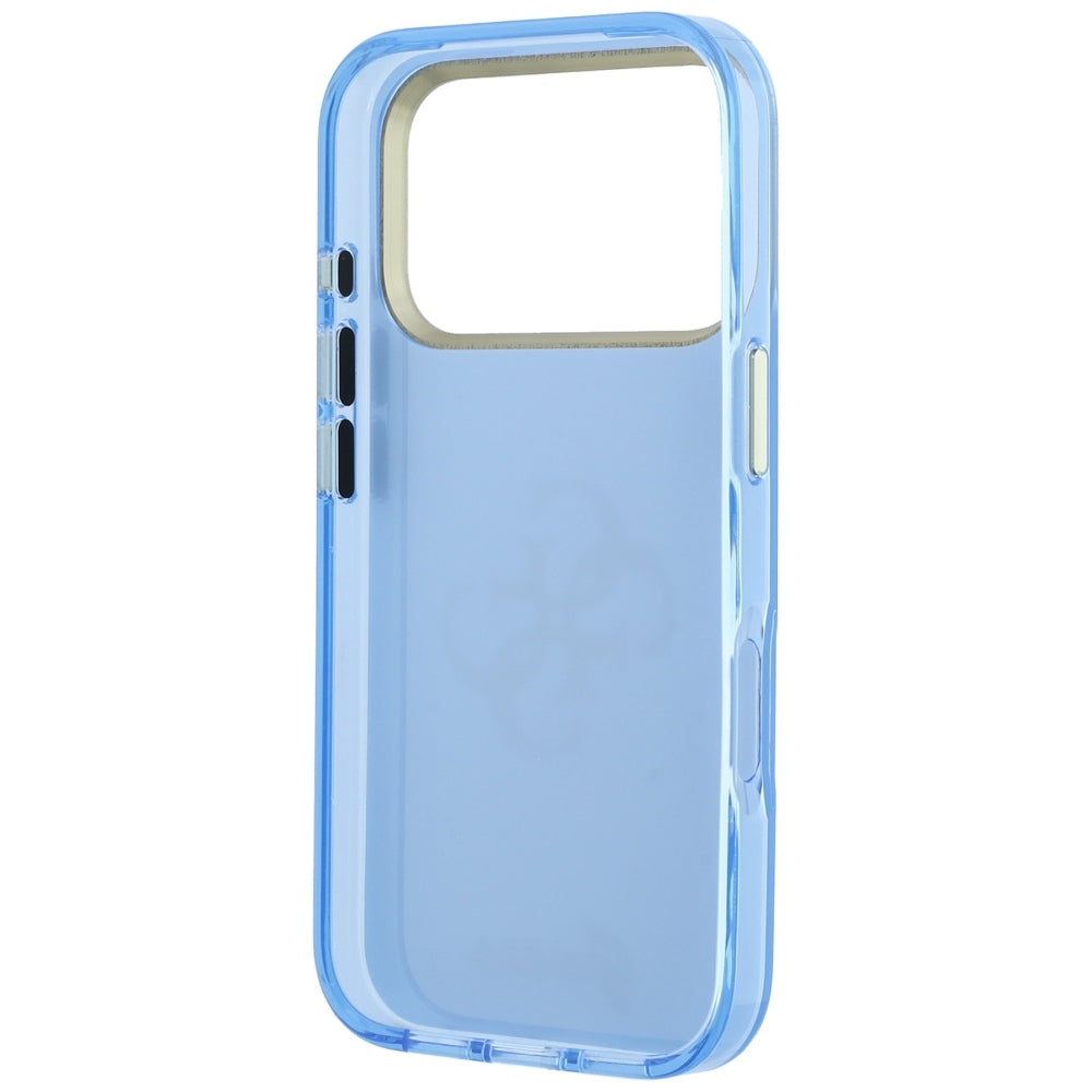 Case for Apple iPhone 18 Pro / 17 Pro, Guess, IML 4G Metal Script, Blue