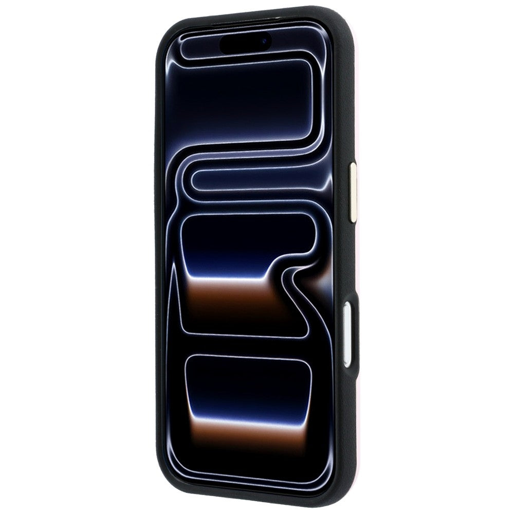Suojakuori Apple iPhone 18 Pro / 17 Pro -puhelimelle, Guess, Smooth Big Strass Logo, vaaleanpunainen