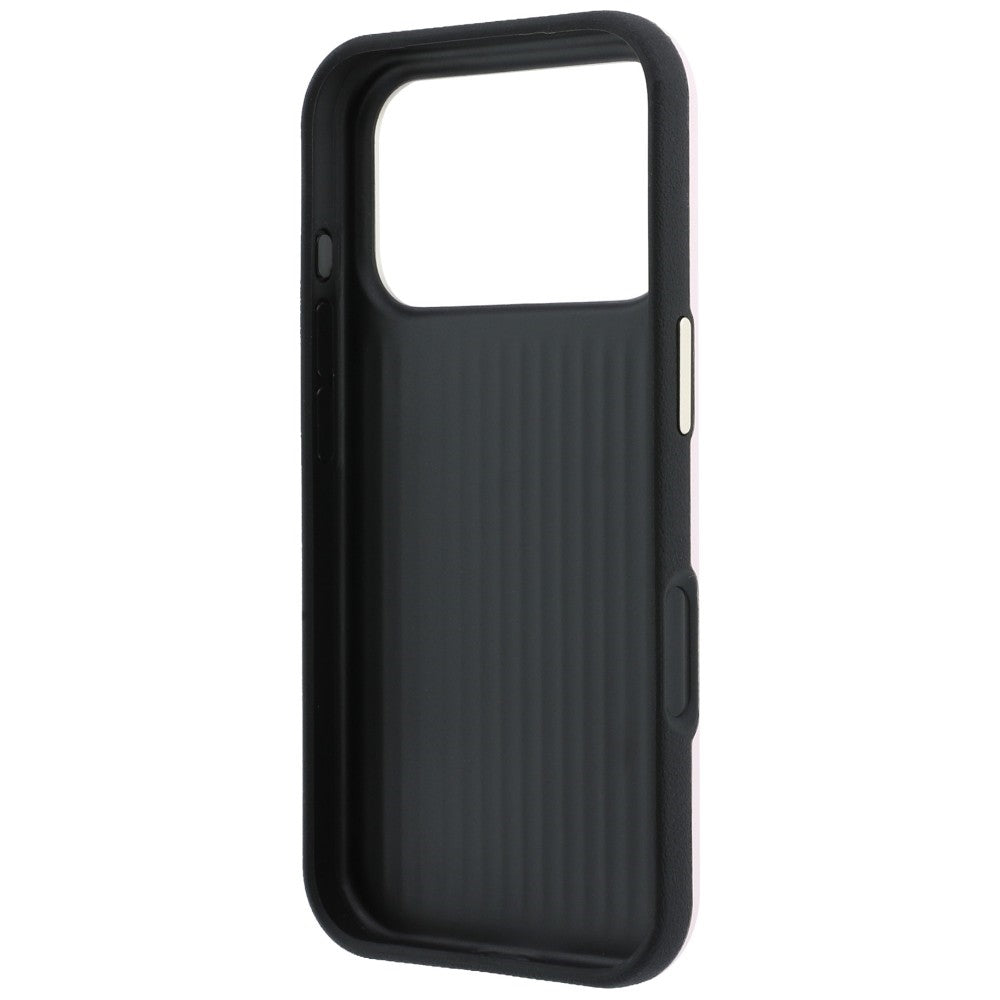 Suojakuori Apple iPhone 18 Pro / 17 Pro -puhelimelle, Guess, Smooth Big Strass Logo, vaaleanpunainen