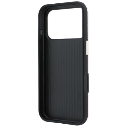 Suojakuori Apple iPhone 18 Pro / 17 Pro -puhelimelle, Guess, Smooth Big Strass Logo, vaaleanpunainen