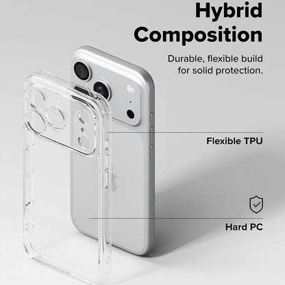 Kuori Apple iPhone 18 Pro / 17 Pro:lle, Ringke, Fusion, Läpinäkyvä