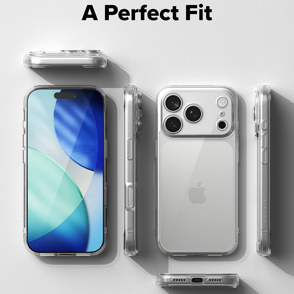 Kuori Apple iPhone 18 Pro / 17 Pro:lle, Ringke, Fusion, Läpinäkyvä