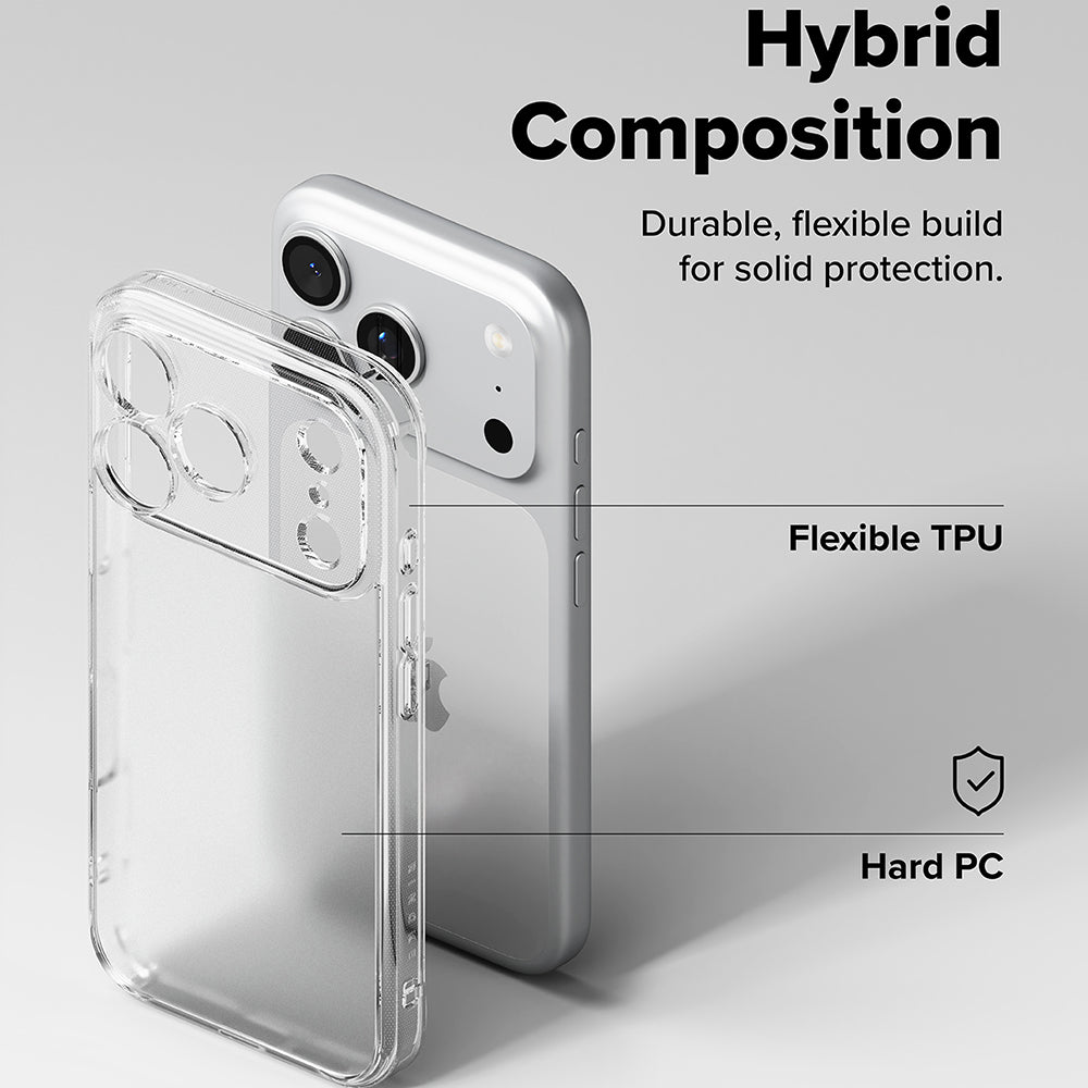 Kuori Apple iPhone 18 Pro / 17 Pro:lle, Ringke, Fusion, Läpinäkyvä Mattapintainen