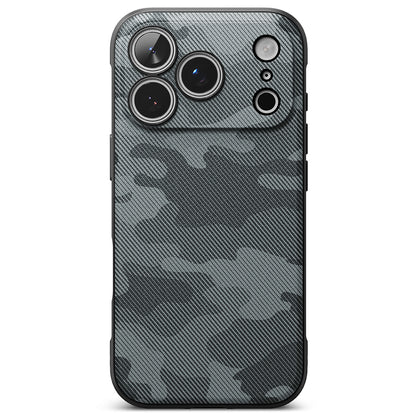 Kuori Apple iPhone 18 Pro / 17 Pro:lle, Ringke, Onyx, Maastokuvio