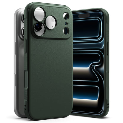 Kuori Apple iPhone 18 Pro / 17 Pro:lle, Ringke, Onyx, Tummanvihreä