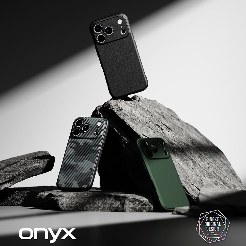 Kuori Apple iPhone 18 Pro / 17 Pro:lle, Ringke, Onyx, Tummanvihreä