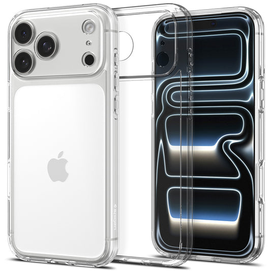 Kuori Apple iPhone 18 Pro / 17 Pro:lle, Spigen, Ultra Hybrid, Läpinäkyvä ACS12153