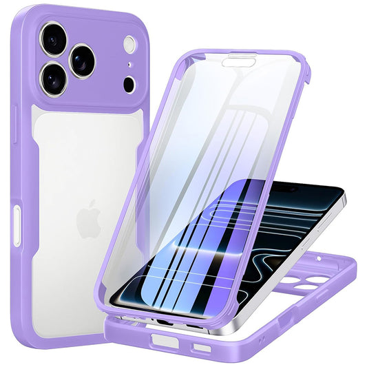 Kuori Apple iPhone 18 Pro / 17 Pro:lle, Techsuit, ColorVerse 360, Violetti