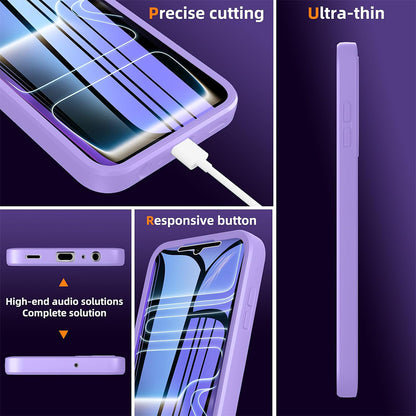 Kuori Apple iPhone 18 Pro / 17 Pro:lle, Techsuit, ColorVerse 360, Violetti