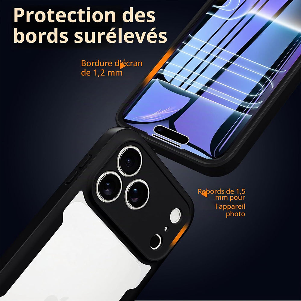 Kuori Apple iPhone 18 Pro / 17 Pro:lle, Techsuit, ColorVerse 360, Musta