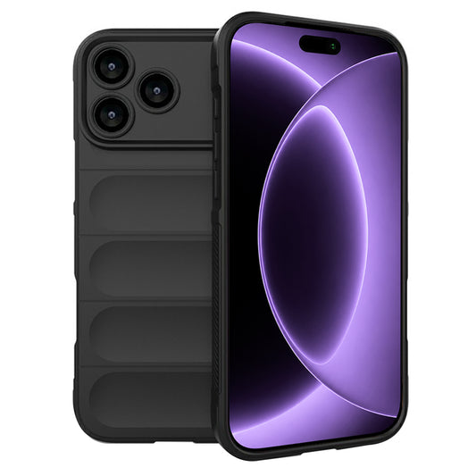 Kuori Apple iPhone 18 Pro / 17 Pro:lle, Techsuit, Magic Shield, Musta