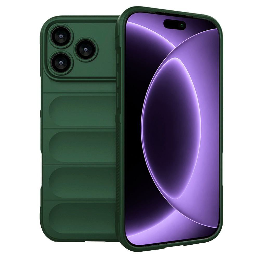 Kuori Apple iPhone 18 Pro / 17 Pro:lle, Techsuit, Magic Shield, Vihreä